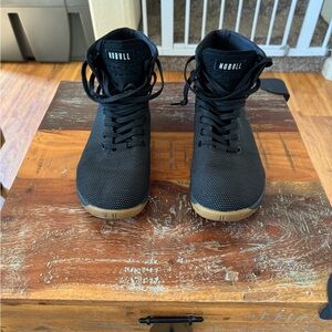 NOBULL Black and Gum High-Top Sneakers